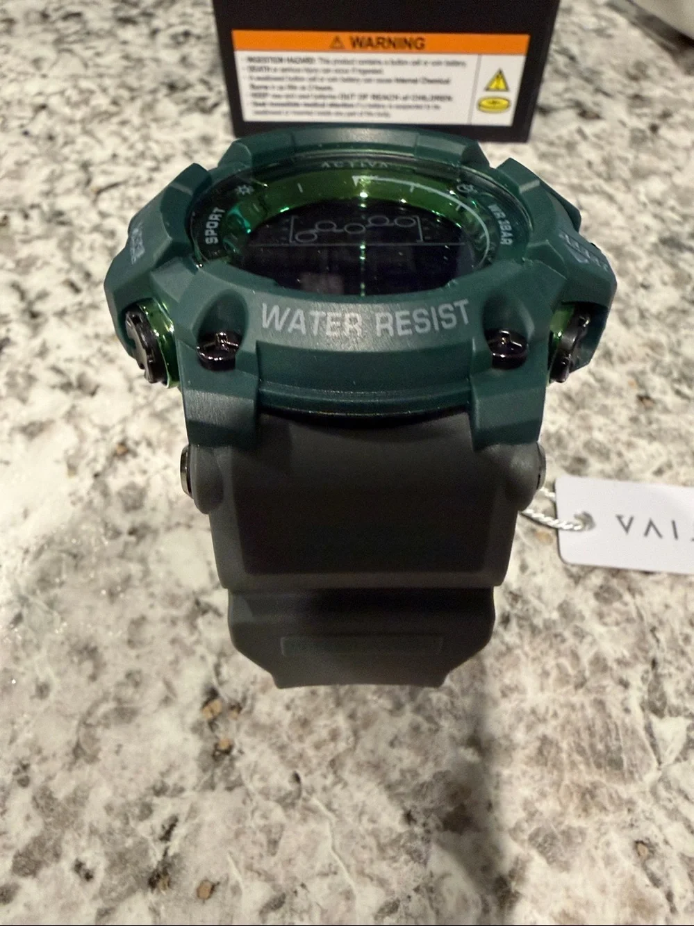 Activa Summit X Invicta Unisex Digital Watch - 50mm. Green Grey (ACW8082-018)